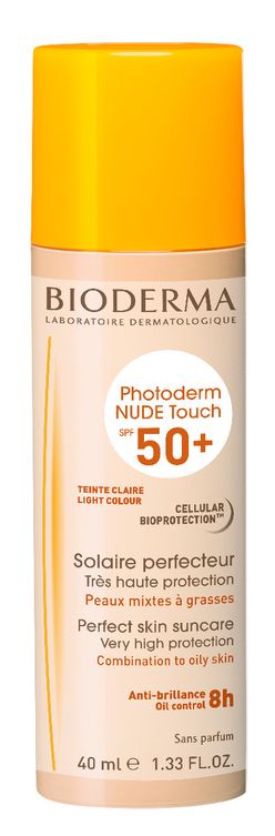 BIODERMA Photoderm NUDE Touch SPF50+ světlý odstín 40 ml