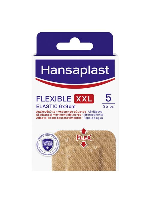 Hansaplast Flexible XXL 6 x 9 cm elastická náplast 5 ks
