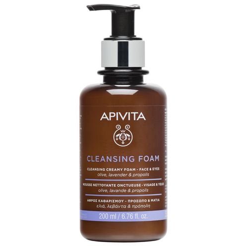 APIVITA Cleansing Foam čisticí krémová pěna 200 ml