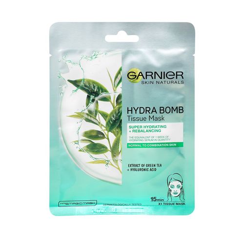 Garnier Skin Naturals Hydra Bomb čisticí a hydratační pleťová maska 28 g