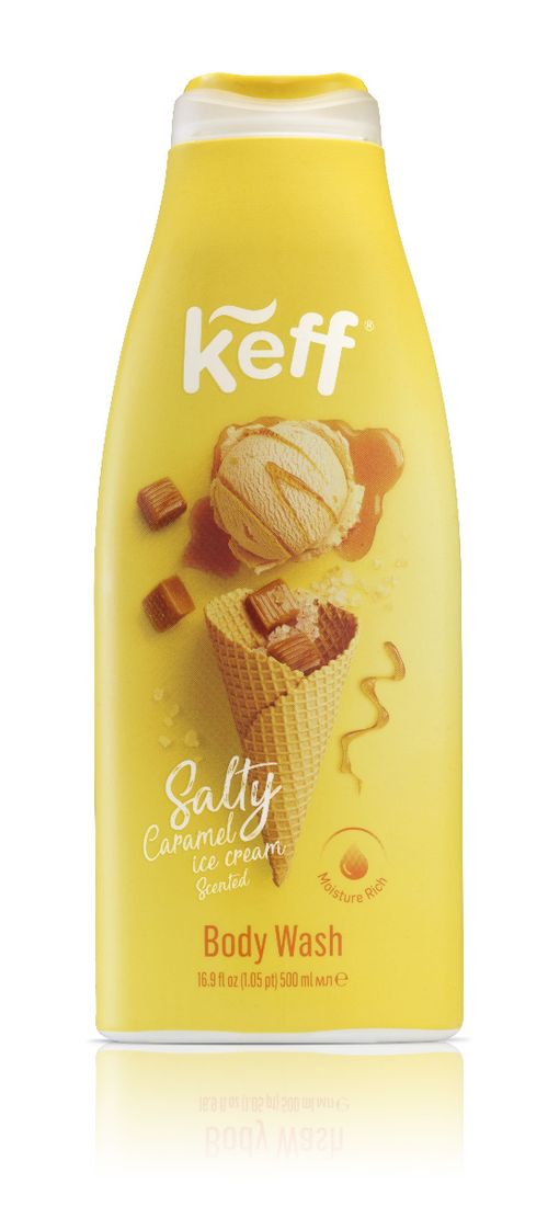 Keff Mycí gel Slaný karamel 500 ml