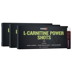 L-Carnitine Power Shots | 1+2 ZDARMA | Pro vyrýsované tělo, více energie a rychlejší spalování tuků | Program na 30 dní | PowGen