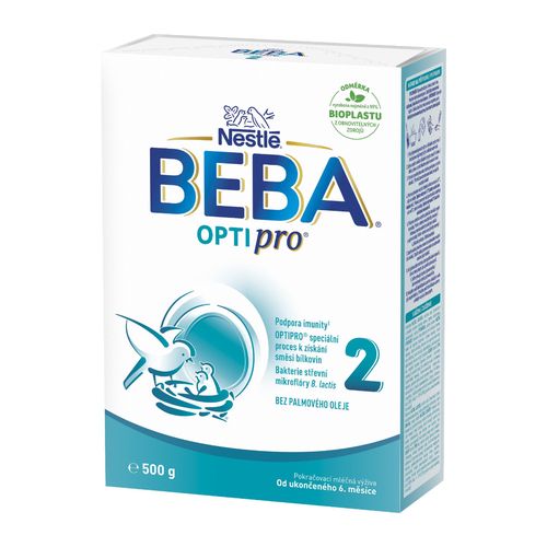 BEBA OPTIPRO 2 Pokračovací kojenecké mléko 500 g