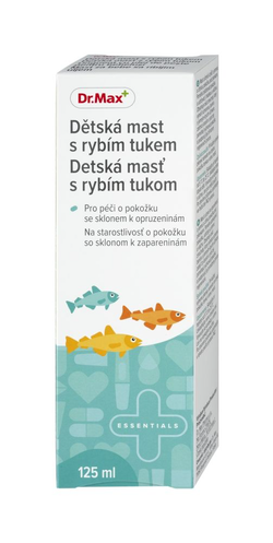 Dr. Max Dětská mast s rybím tukem 125 ml