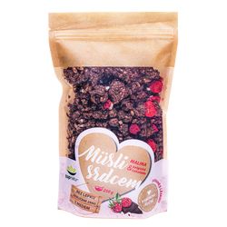 Topnatur - Müsli srdcem Malina & Belgická čokoláda, 250g