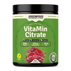 GreenFood Performance VitaMin Citrate Juicy malina 300 g