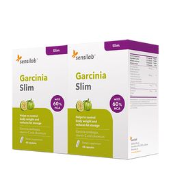 Garcinia Slim 1+1 ZDARMA: kapsle na hubnutí s garcinií kambodžskou, které omezují chutě k jídlu. Obsahuje 2x 60 kapslí na 2 měsíce.