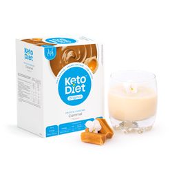 KetoDiet Proteinový pudink – příchuť karamel (7 porcí)