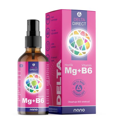 DELTA Direct Mg + B6 sprej 100 ml