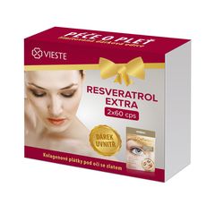 Vieste Resveratrol Extra 2x60 kapslí + dárek