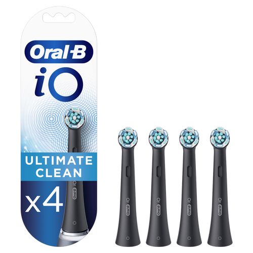 Oral-B iO Ultimate Clean Black náhradní hlavice 4 ks