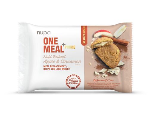 NUPO One Meal +Prime Jablko & skořice plněný koláček 70 g