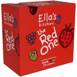 Ellas Kitchen BIO Ovocné pyré Red One Jahoda kapsičky 5x90 g