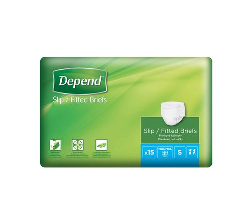 Depend Slip Normal S inkontinenční kalhotky 15 ks