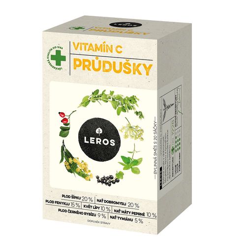 Leros Vitamin C průdušky 20x1,5 g