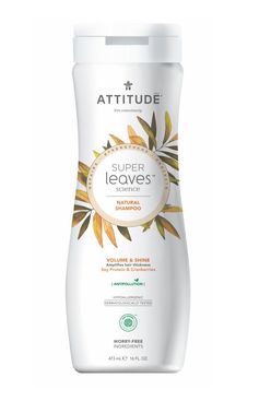 ATTITUDE Super leaves Přírodní šampon pro lesk a objem pro jemné vlasy 473 ml