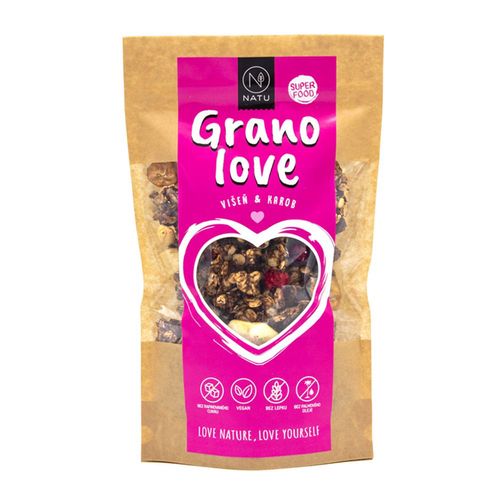 NATU Granolove Višeň & Karob 350 g