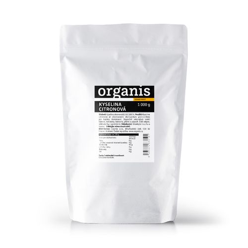 Organis Kyselina citronová 1000 g