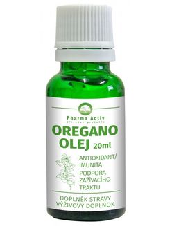 Pharma Activ Oregano olej s kapátkem 20 ml