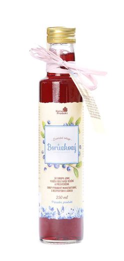 Naturprodukt Domácí sirup borůvkový 250 ml