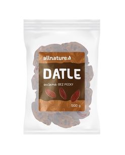 Allnature Datle vypeckované 500 g