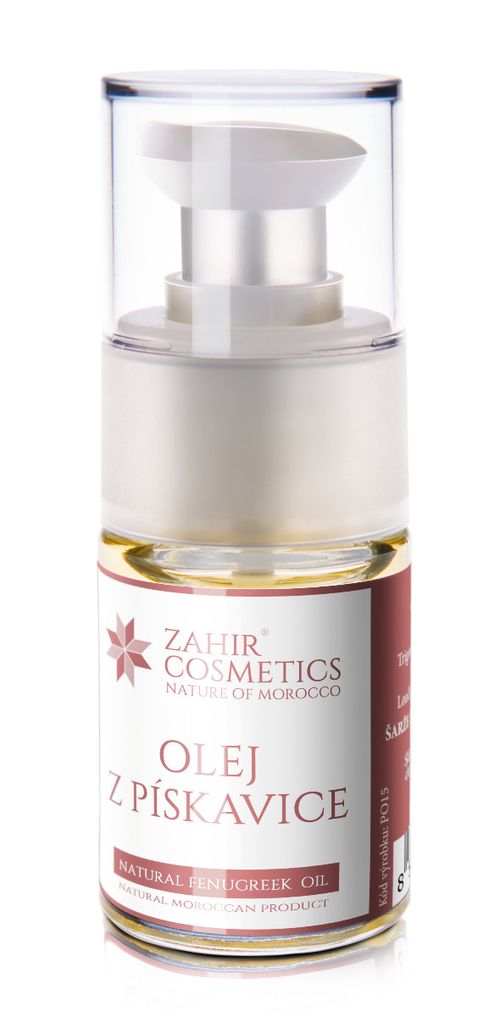 ZAHIR COSMETICS Olej z pískavice BIO s pumpičkou 15 ml