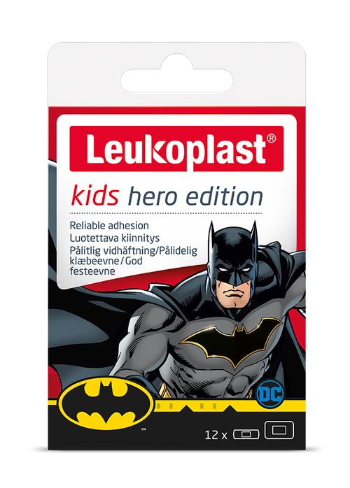 Leukoplast Kids Hero Edition Náplast dětská 2 velikosti 12 ks