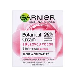 Garnier Skin Naturals Botanical Cream s růžovou vodou hydratační krém na suchou a citlivou pleť 50 ml