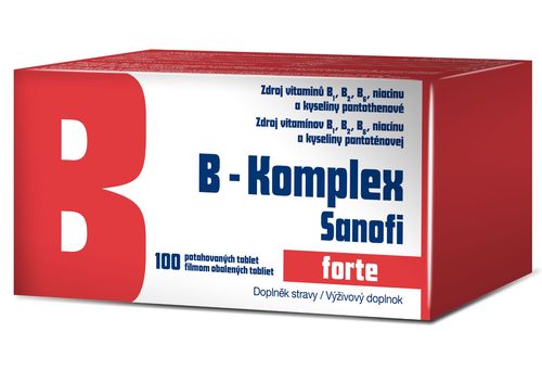 B-Komplex Sanofi forte 100 tablet