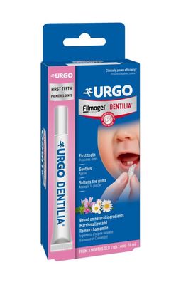 Urgo FILMOGEL Dentilia gel na dětské dásně 10 ml