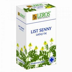 Leros LIST SENNY porcovaný čaj 20x1,5 g