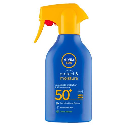 Nivea SUN Hydratační sprej na opalování OF50+ 270 ml