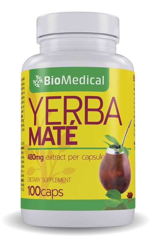 Yerba Maté kapsle 100 caps