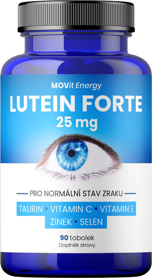Lutein Forte 25 mg + Taurin, 90 tobolek