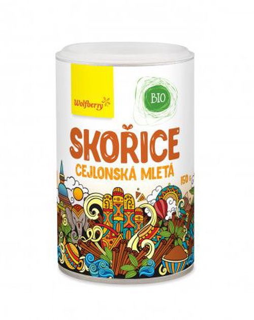 Wolfberry Skořice cejlonská mletá BIO 150 g