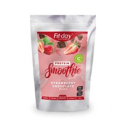 Fit-day Protein smoothie Gramáž: 675 g, Příchuť: Jahoda-čokoláda