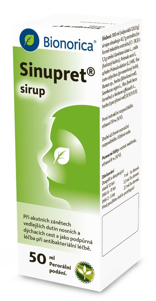 Sinupret sirup 50 ml