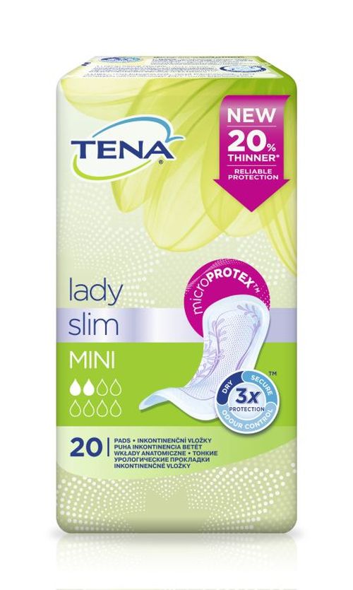 Tena Lady Slim Mini inkontinenční vložky 20 ks