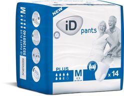 iD Pants Medium Plus plenkové kalhotky navlékací 14 ks