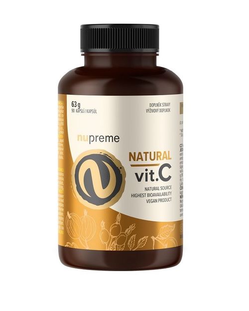 Nupreme Natural Vitamín C 90 kapslí