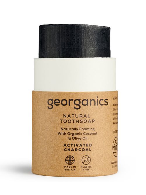 Georganics Mýdlo na zuby Aktivní uhlí 60 ml