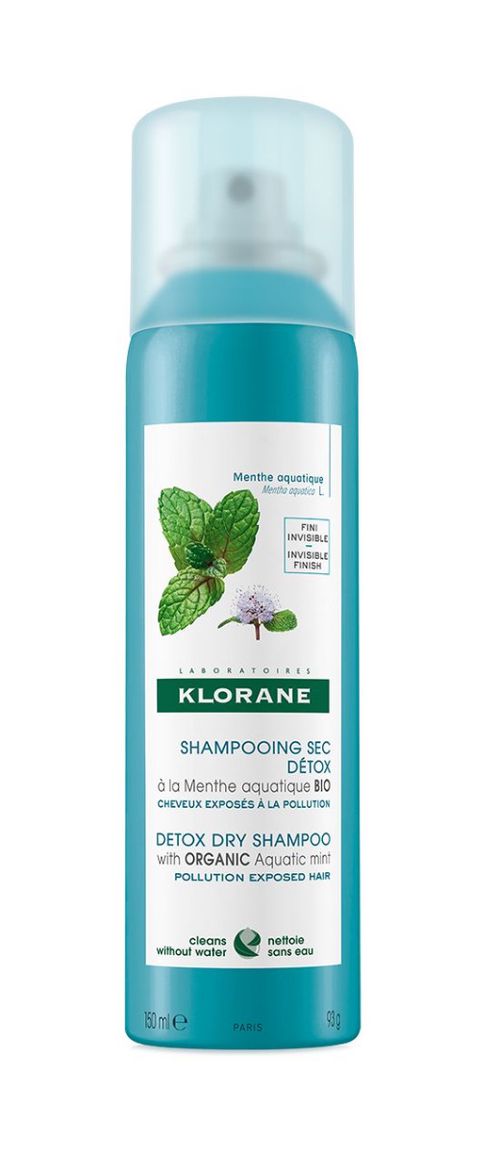 KLORANE Detox Suchý šampon s BIO mátou vodní 150 ml