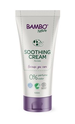 Bambo Nature Zklidňující krém neparfémovaný 100 ml