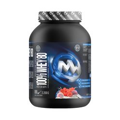 MAXXWIN 100% WHEY 80 divoká malina 2200 g