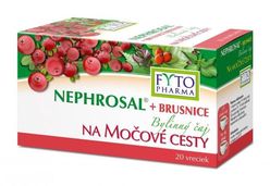 Fytopharma NEPHROSAL + brusinky bylinný čaj na močové cesty 20x1,5 g