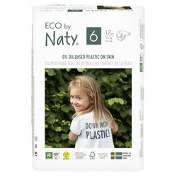 ECO by Naty XL 16+ kg dětské plenky 17 ks