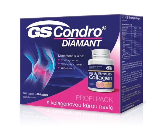 GS Condro Diamant PROFI PACK 100 tablet + 50 kapslí