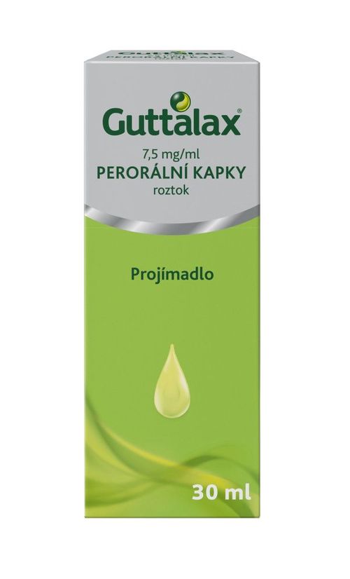 Guttalax 7,5 mg/ml kapky 30 ml