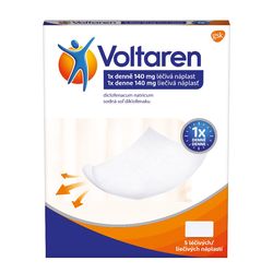 Voltaren 1x denně 140 mg léčivá náplast 5 ks