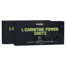 L-Carnitine Power Shots | 1+1 ZDARMA | Pro vyrýsované tělo, více energie a rychlejší spalování tuků | Program na 20 dní | PowGen